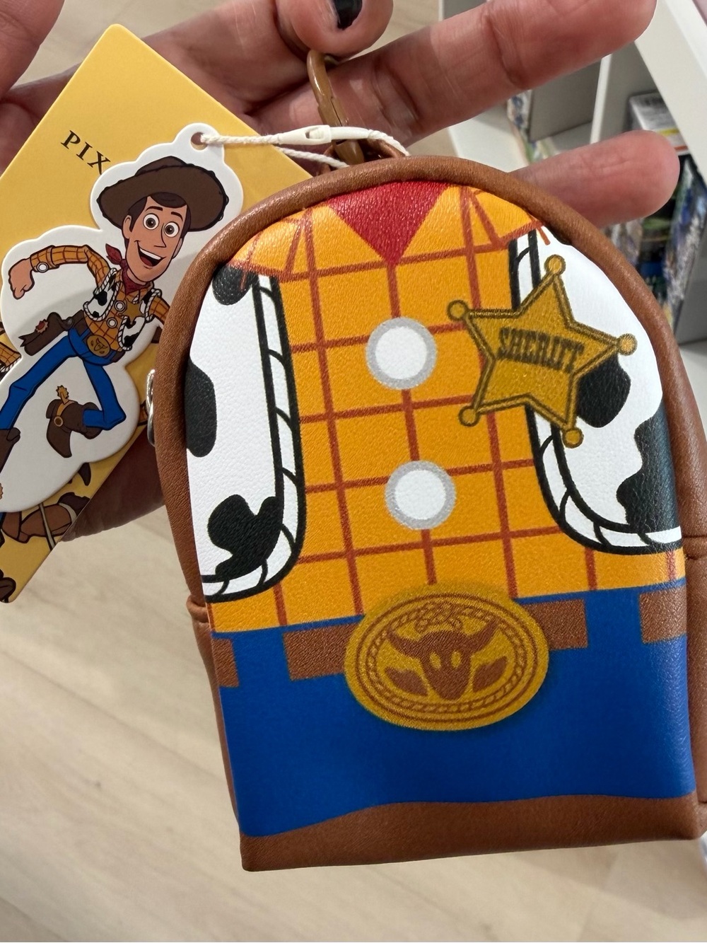 Disney Pixar Collection Backpack-Design Coin Purse(Woody)
